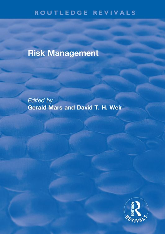 Produktbild: Risk Management, 2 Volume Set