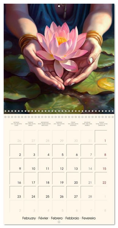 Produktbild: Never Forget Yoga (Wall Calendar 2026 12 &times; 12 Inch) CALVENDO 12 Month Wall Calendar