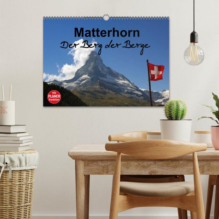 Produktbild: Matterhorn. Der Berg der Berge (Wandkalender 2026 DIN A3 quer), CALVENDO Monatskalender