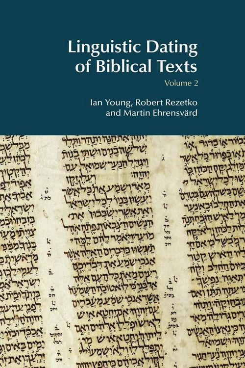 Produktbild: Linguistic Dating of Biblical Texts: Volume 2