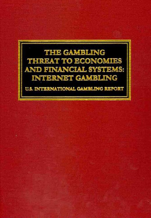 Produktbild: Gambling Threat to Economies and Financial Systems Internet Gambling