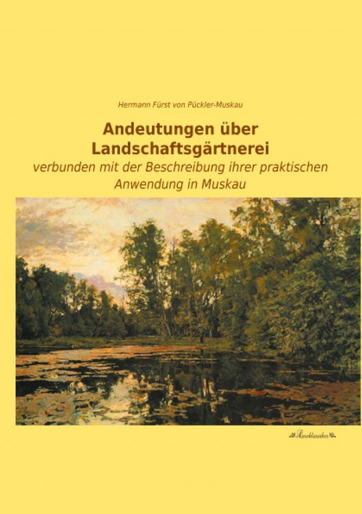 Produktbild: Andeutungen &uuml;ber Landschaftsg&auml;rtnerei