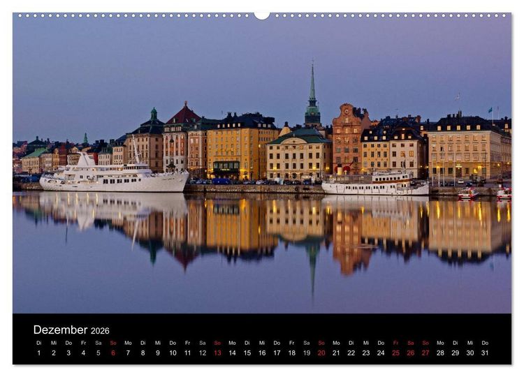 Produktbild: S&uuml;dschweden (hochwertiger Premium Wandkalender 2026 DIN A2 quer), Kunstdruck in Hochglanz