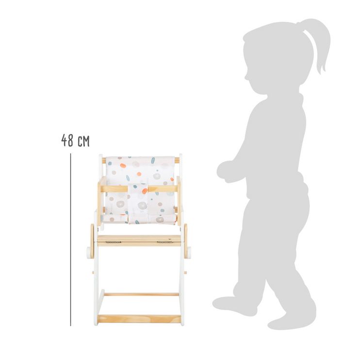 Produktbild: Puppenhochstuhl &bdquo;Little Button&ldquo;