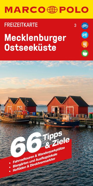 Produktbild: MARCO POLO Freizeitkarte 3 Mecklenburger Ostseeküste 1:100.000