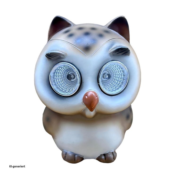 Produktbild: HTI-Living Solar-Gartenfigur Eule Solar-Gartenfigur Eule