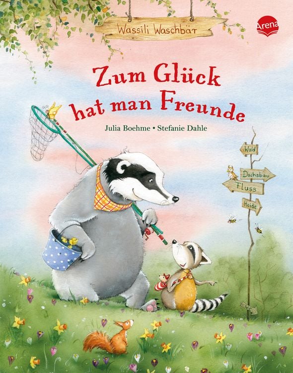 Produktbild: Wassili Waschb&auml;r. Zum Gl&uuml;ck hat man Freunde