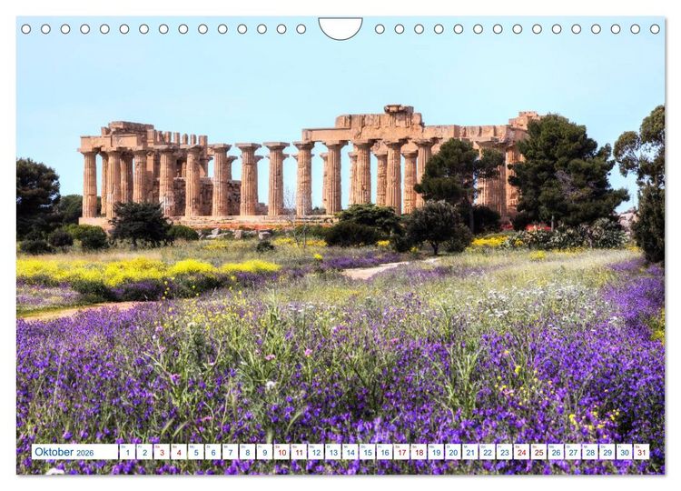 Produktbild: Sizilien - Italien mal anders (Wandkalender 2026 DIN A4 quer), CALVENDO Monatskalender
