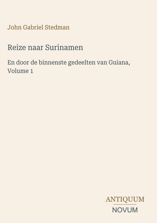 Produktbild: Reize naar Surinamen
