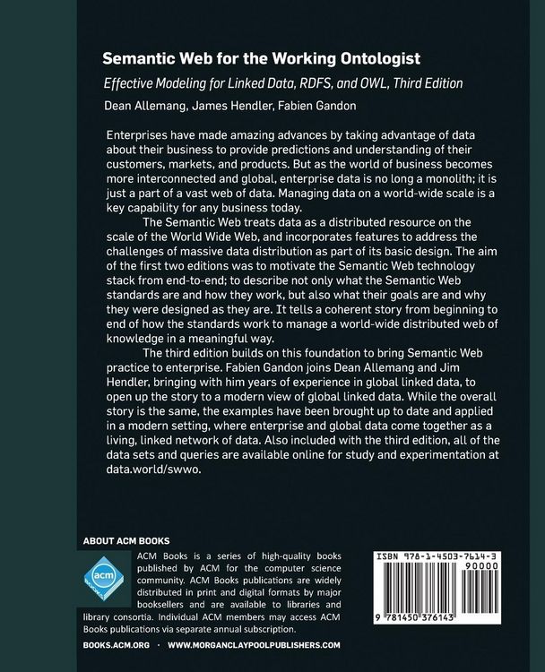 Produktbild: Semantic Web for the Working Ontologist