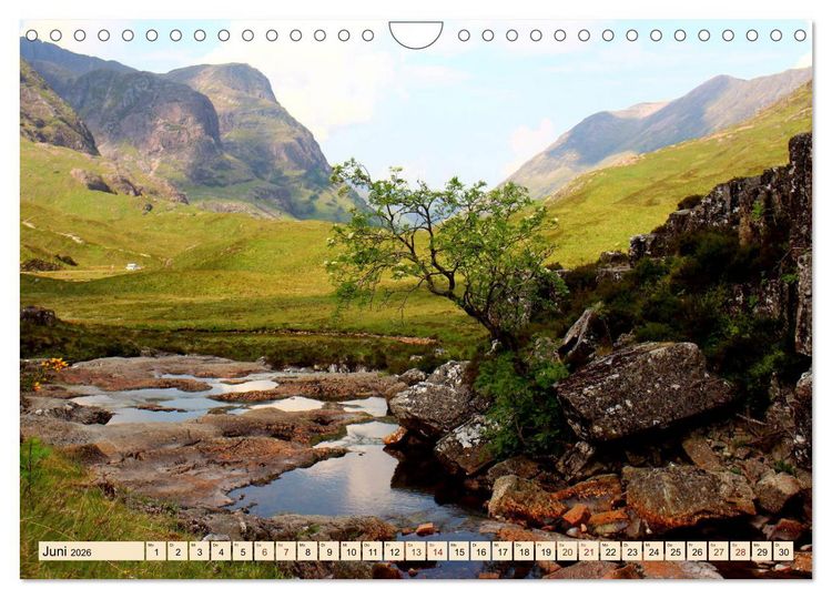 Produktbild: Glen Coe (Wandkalender 2026 DIN A4 quer), CALVENDO Monatskalender