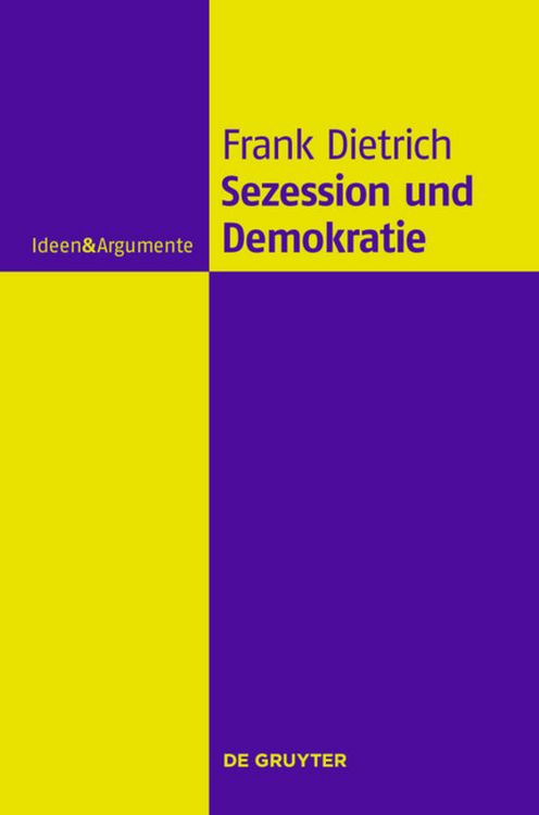Produktbild: Sezession und Demokratie