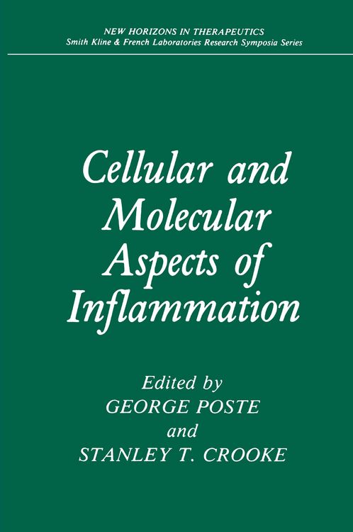 Produktbild: Cellular and Molecular Aspects of Inflammation