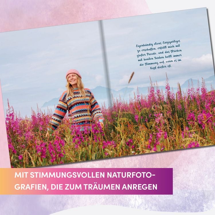Produktbild: Fargerik - Farbenfrohe Strickideen aus Norwegen
