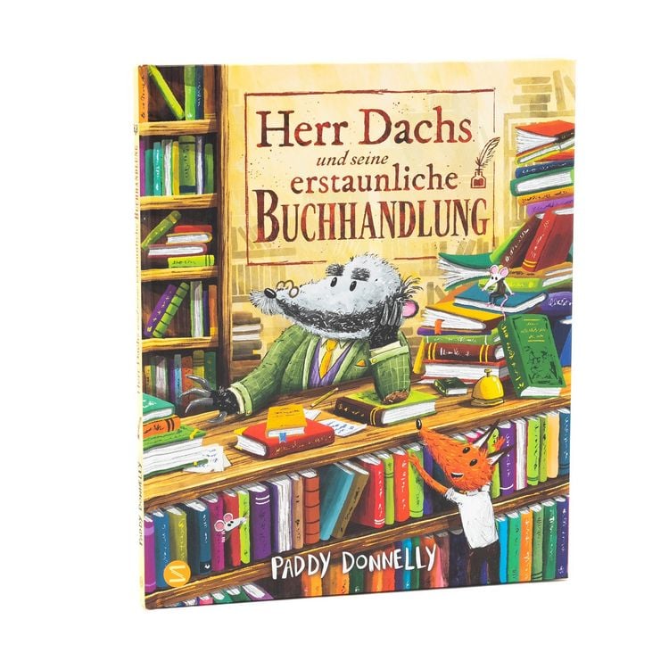 Produktbild: Herr Dachs und seine erstaunliche Buchhandlung