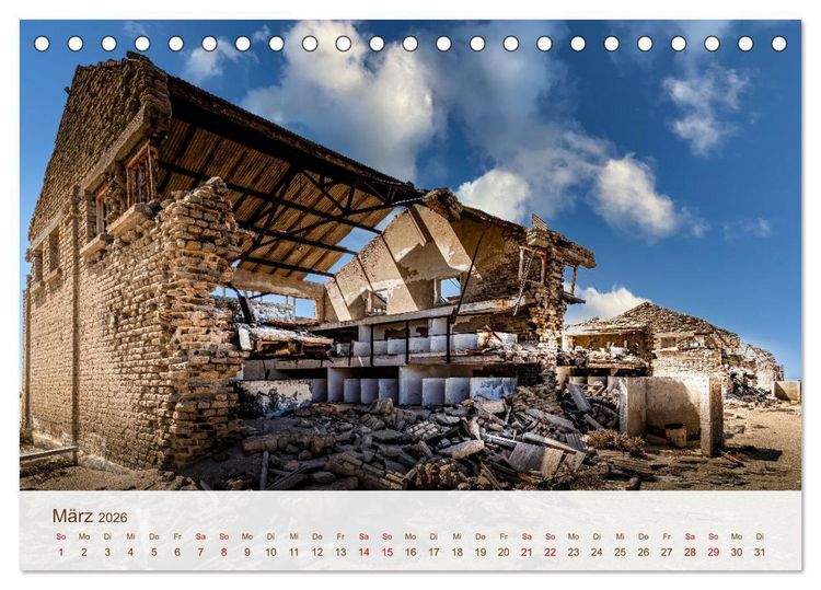 Produktbild: verlassene Sch&auml;tze (Tischkalender 2026 DIN A5 quer), CALVENDO Monatskalender