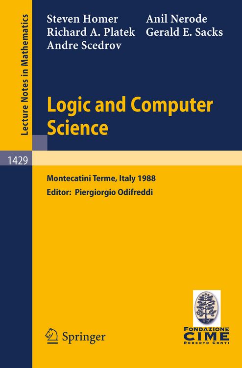 Produktbild: Logic and Computer Science