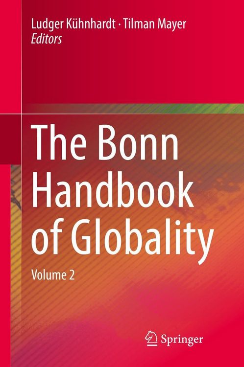 Produktbild: The Bonn Handbook of Globality