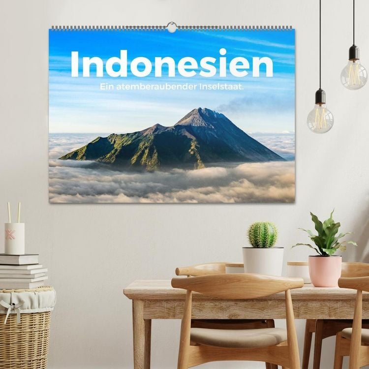 Produktbild: Indonesien - Ein atemberaubender Inselstaat. (Wandkalender 2027 DIN A2 quer), CALVENDO Monatskalender