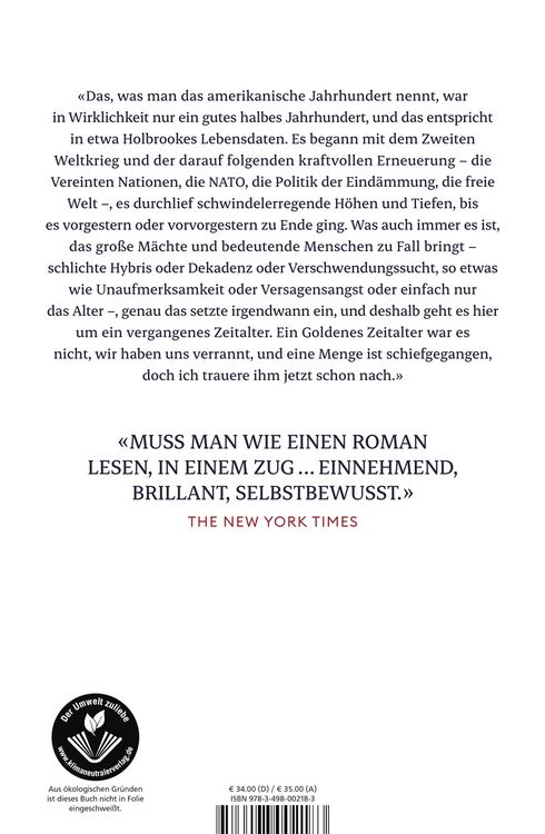 Produktbild: Das Ende des amerikanischen Jahrhunderts