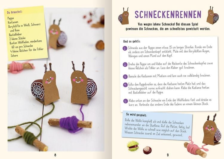 Produktbild: Mein Kastanien-Bastelbuch