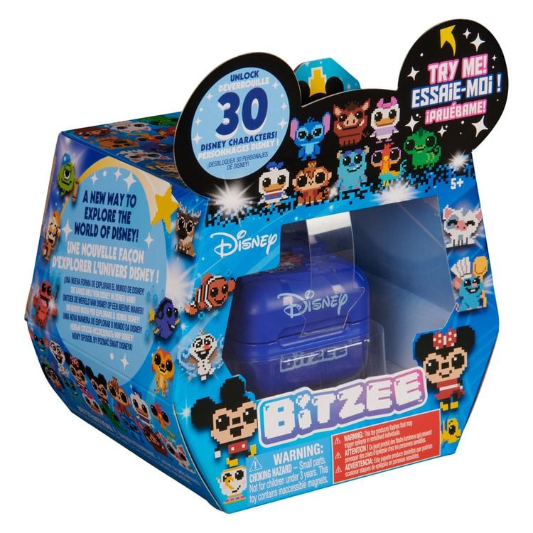 Produktbild: Bitzee Disney - Digitale Charaktere zum Anfassen, interaktives Spielzeug mit 30 virtuellen Figuren, die auf Bewegung/Ber&uuml;hrung reagieren