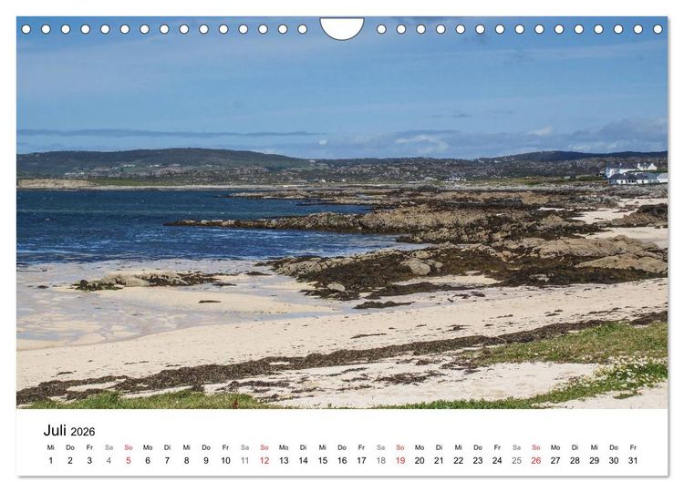 Produktbild: Irland wie gemalt (Wandkalender 2026 DIN A4 quer), CALVENDO Monatskalender