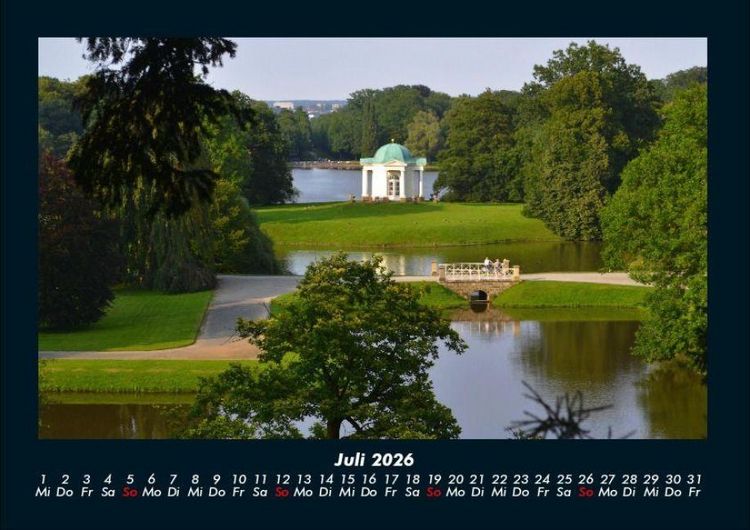 Produktbild: Die Seen der Erde 2026 Fotokalender DIN A4