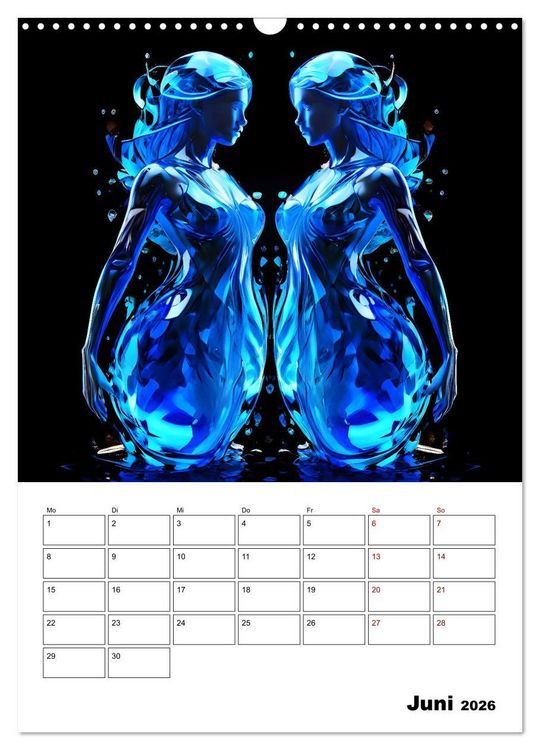 Produktbild: Die Konstellationen der Sterne (Wandkalender 2026 DIN A3 hoch), CALVENDO Monatskalender