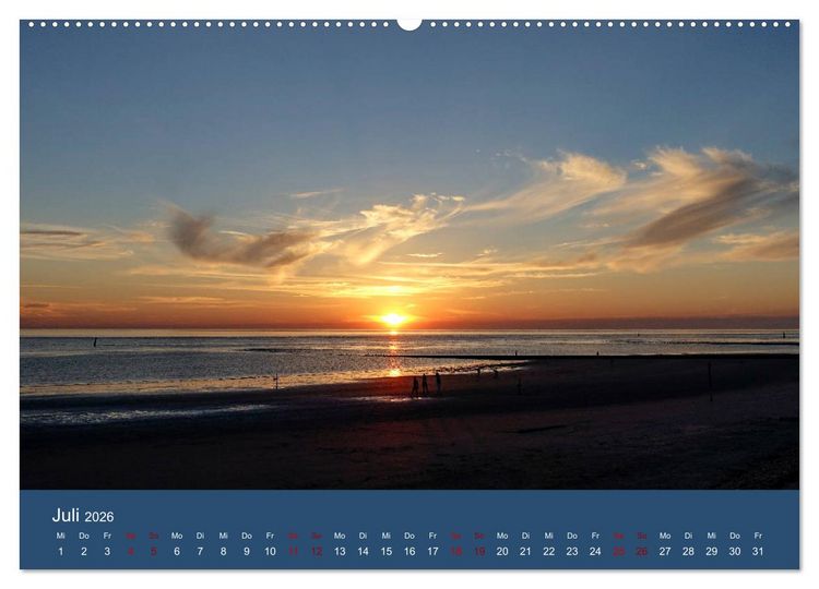 Produktbild: Norderney - Meine Trauminsel (Wandkalender 2026 DIN A2 quer), CALVENDO Monatskalender