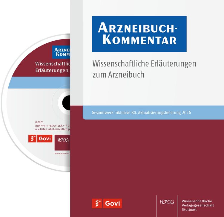 Produktbild: Arzneibuch-Kommentar DVD/Online VOL 80
