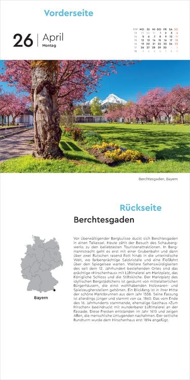Produktbild: Deutschland - KUNTH 365-Tage-Abrei&szlig;kalender 2027