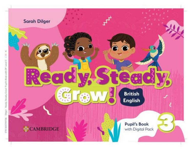 Produktbild: Ready, Steady, Grow! Level 3 Pupil's Book with Digital Pack British English