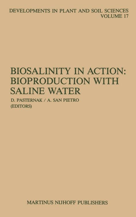 Produktbild: Biosalinity in Action: Bioproduction with Saline Water