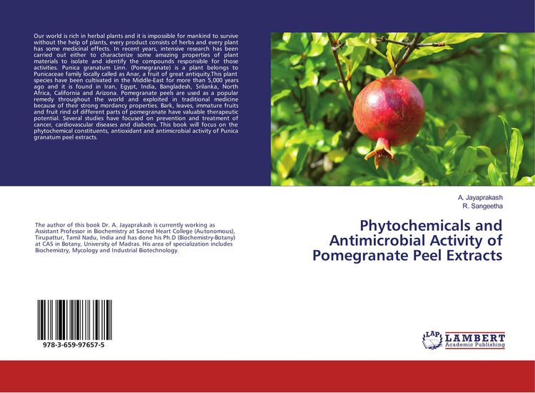 Produktbild: Phytochemicals and Antimicrobial Activity of Pomegranate Peel Extracts
