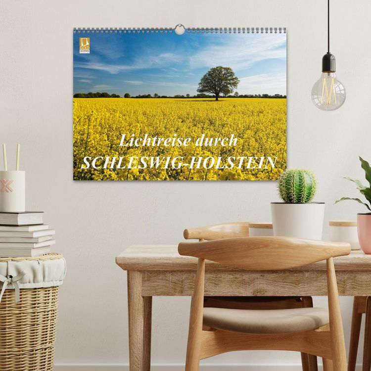 Produktbild: Lichtreise durch Schleswig-Holstein (Wandkalender 2026 DIN A3 quer), CALVENDO Monatskalender