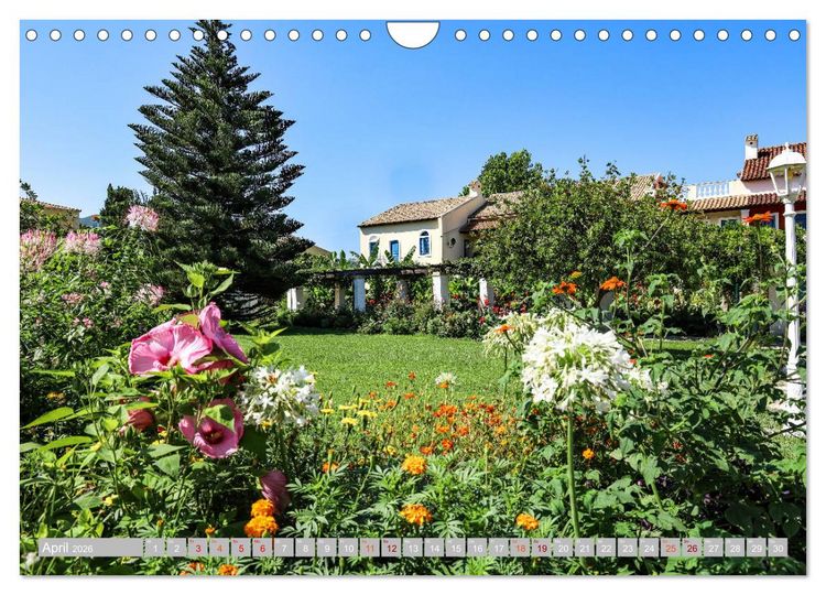 Produktbild: Erholung auf Korfu im St. Georg's Bay Country Club (Wandkalender 2026 DIN A4 quer), CALVENDO Monatskalender