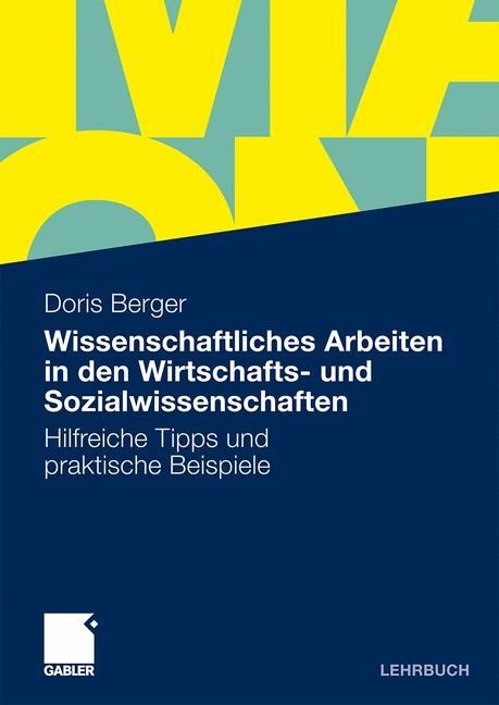 Produktbild: Wissenschaftliches Arbeiten in den Wirtschafts- und Sozialwissenschaften