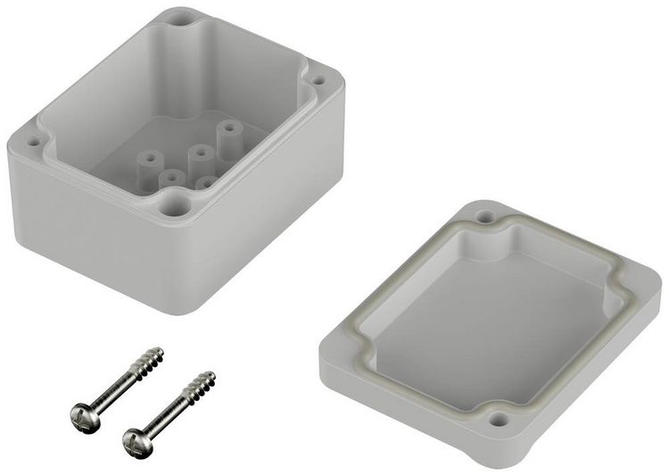 Produktbild: Bopla EUROMAS EM 206 62206000 Outdoor-Geh&auml;use 65 x 50 x 37 Polycarbonat Lichtgrau (RAL 7035) 1 St.