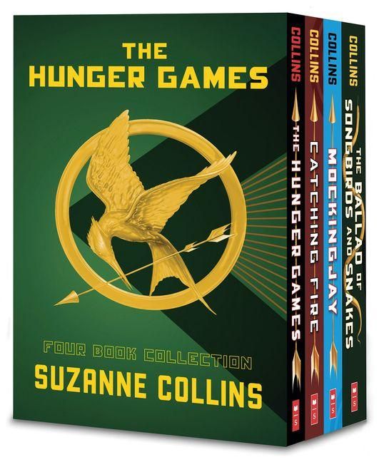 Produktbild: Hunger Games 4-Book Paperback Box Set (the Hunger Games, Catching Fire, Mockingjay, the Ballad of Songbirds and Snakes)