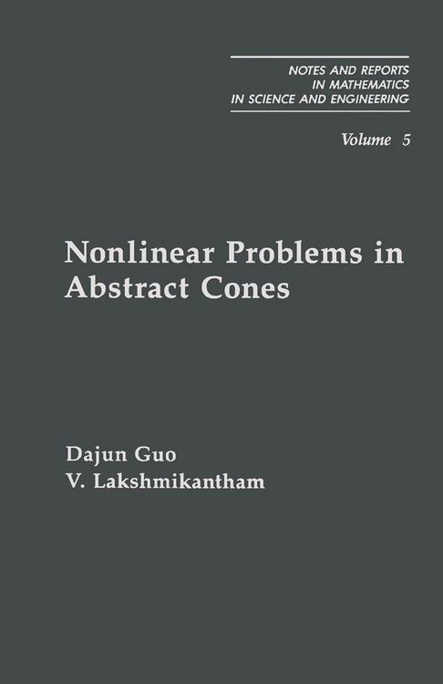 Produktbild: Nonlinear Problems in Abstract Cones