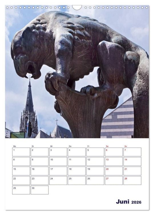 Produktbild: Zauberhaftes Aachen (Wandkalender 2026 DIN A3 hoch), CALVENDO Monatskalender
