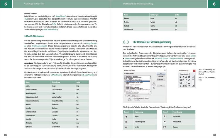 Produktbild: VBA mit Excel - Der leichte Einstieg: Vom ersten Makro zur eigenen Eingabemaske - F&uuml;r Excel 2010 bis 2021, 365