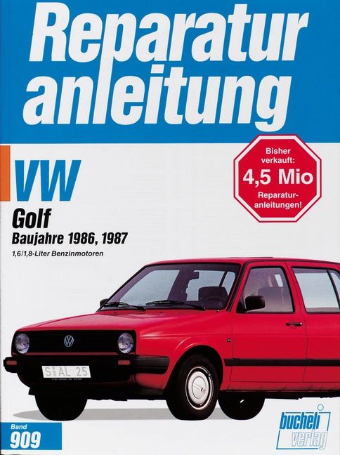 Produktbild: VW Golf C / CL / GL / GTi / GTi 16V 1986-1987