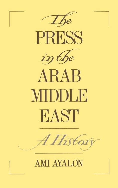 Produktbild: The Press in the Arab Middle East