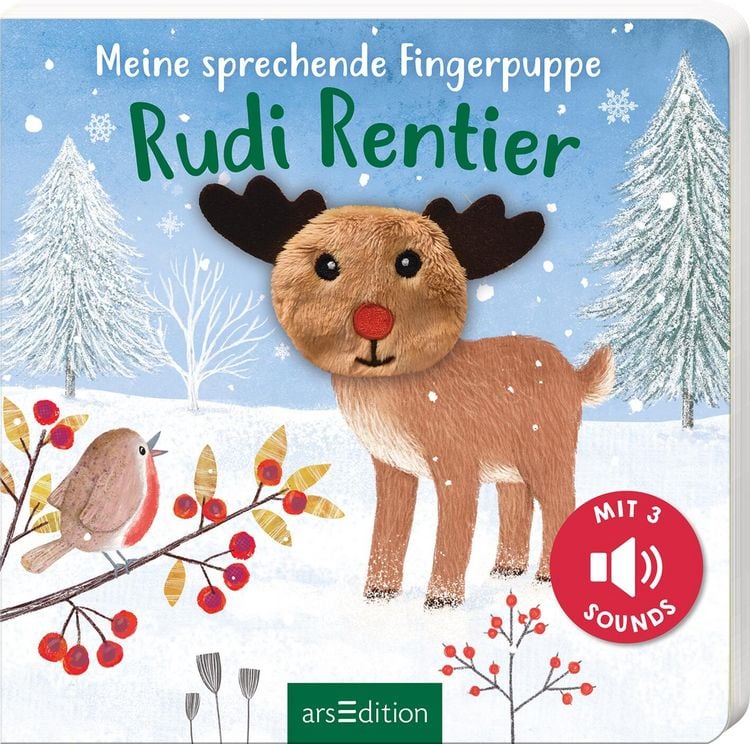 Produktbild: Meine sprechende Fingerpuppe: Rudi Rentier