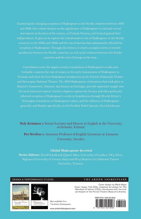 Produktbild: Reconstructing Shakespeare in the Nordic Countries