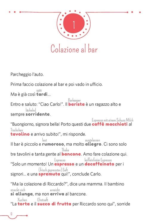 Produktbild: PONS 5-Minuten-Lekt&uuml;ren Italienisch A1 - Dov'&egrave; il Colosseo?