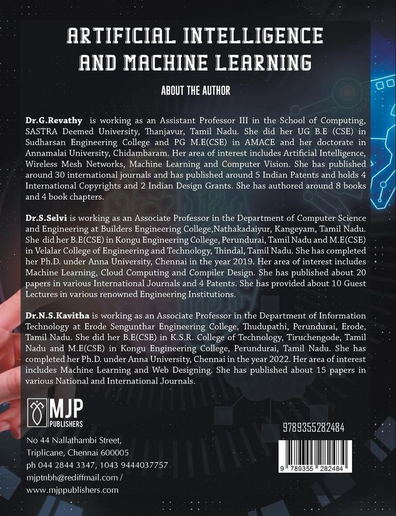 Produktbild: Artificial Intelligence and Machine Learning