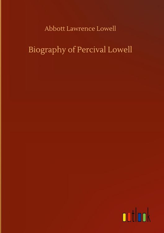 Produktbild: Biography of Percival Lowell